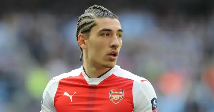 LIKE A MODEL: Bellerin - The Arsenal star is now a serious style