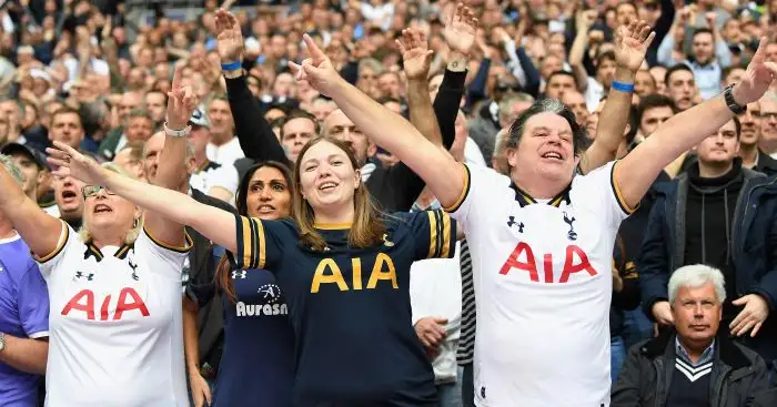 Tottenham fans: Will soon wave goodbye to White Hart Lane