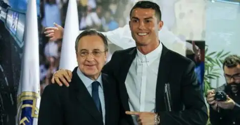 Re-elected Real Madrid president avoids Ronaldo questions
