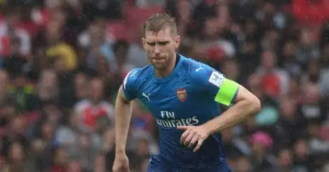Pressure of playing makes ‘finished’ Mertesacker vomit