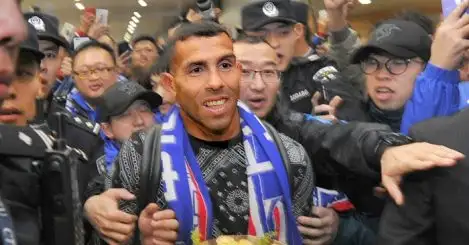 Carlos Tevez returns to Boca as record-breaking China move ends