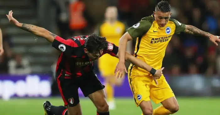 Bournemouth 2-1 Brighton : Ibe comes off the bench to assist twice