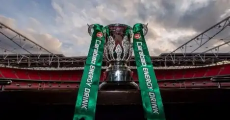 Carabao Cup draw goes off without a hitch, but it’s drab