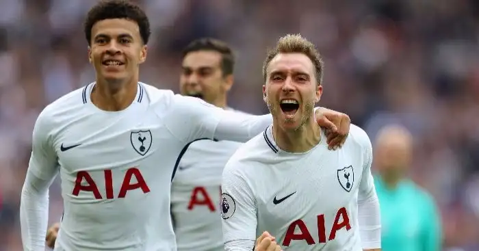 Eriksen fires Tottenham to three Wembley points