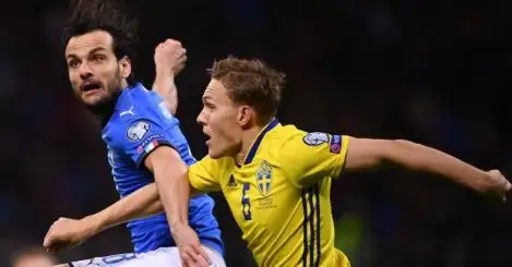 Azzurri fall short as Sweden reach World Cup