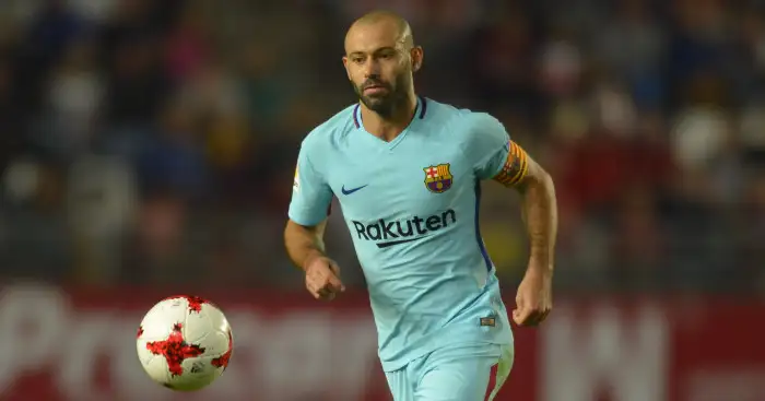 Liverpool target Mascherano makes departure from Barcelona