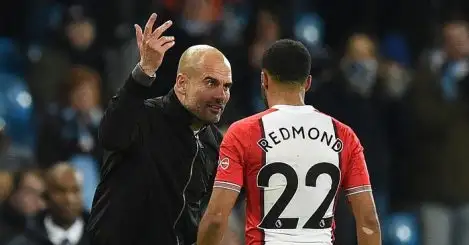 Guardiola explains spat with Southampton winger Redmond