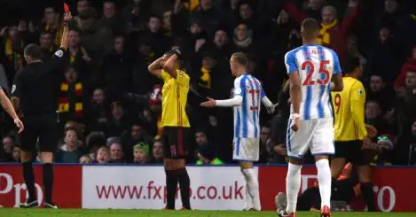 Ref Review: Bad-boy Deeney’s red card was stonewall decision of the week