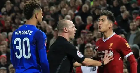 Firmino to be interviewed by FA after Holgate spat
