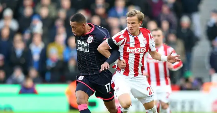 Lambert guides Stoke to victory against Huddersfield in first match