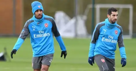 Arsenal boosted as key duo train ahead of tough Atletico mission
