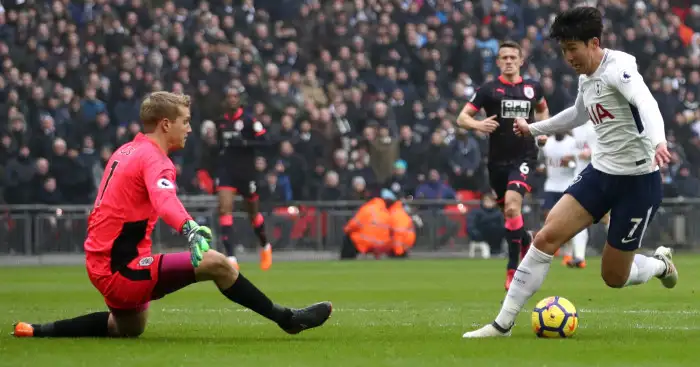 Son sinks Huddersfield as Spurs build on incredible record