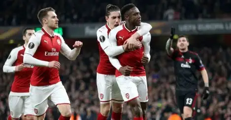 Arsenal ease into Europa League last eight after Milan win