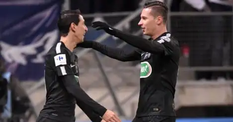 Arsenal given Draxler hope as PSG move in on £97m Barcelona target