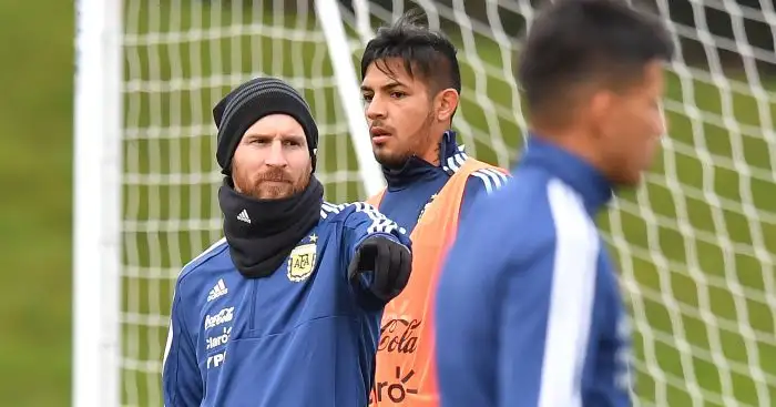 Lionel Messi drops in to surprise Man City Academy kids