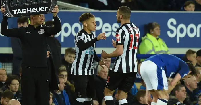 Newcastle striker charged with violent conduct over Dawson kick