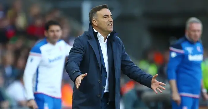 Swansea part ways with manager Carvalhal following relegation