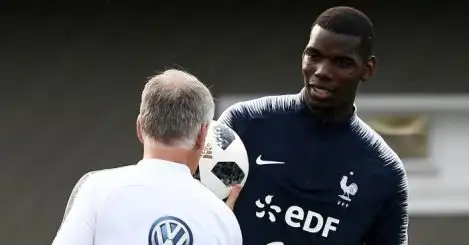 Deschamps stands up for Man Utd’s Pogba ahead of World Cup