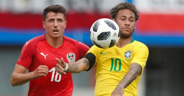 Wenger identifies captain Neymar as one of Brazil’s problems