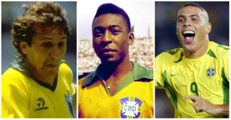 Seleção Stars: TEAMtalk selects Brazil’s greatest XI of all-time