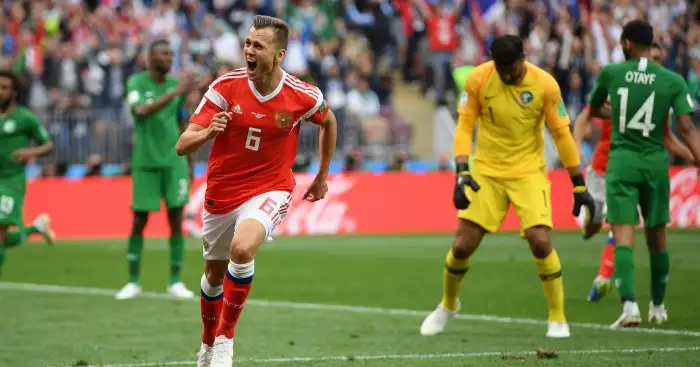 Hosts Russia thrash Saudi Arabia as the 2018 World Cup bursts into life