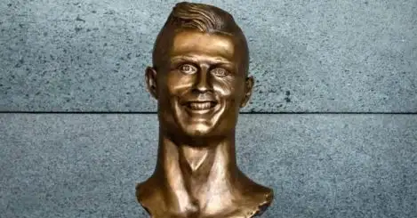 Fans call for mocked Ronaldo bust to return after replacement is unveiled