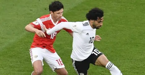 Salah scores but Egypt on the brink after defeat to Russia