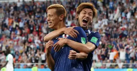 Honda scores late leveller as Japan earn draw with Senegal