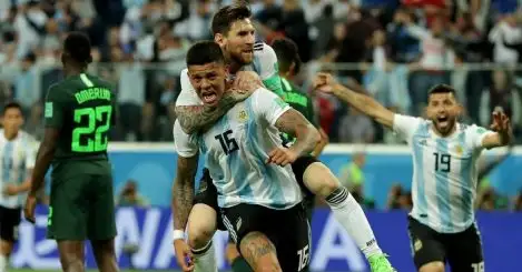 Rojo the hero as Argentina sink Nigeria to reach last 16 in Russia