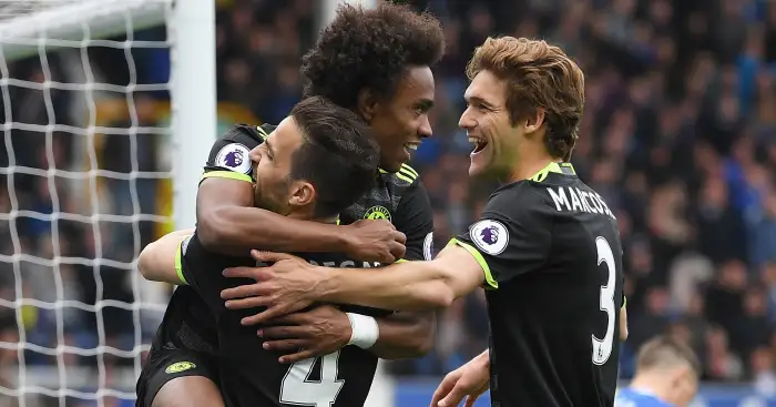 Sarri gives update on futures of Chelsea stars Courtois, Willian