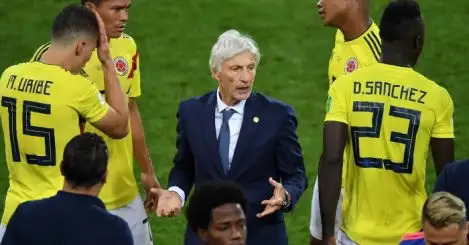 Colombia coach Pekerman makes bitter comments after England defeat