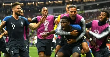France v Croatia: Follow all the action from the World Cup final