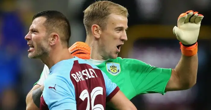 Dyche fed up of Joe Hart talk already as Burnley progress