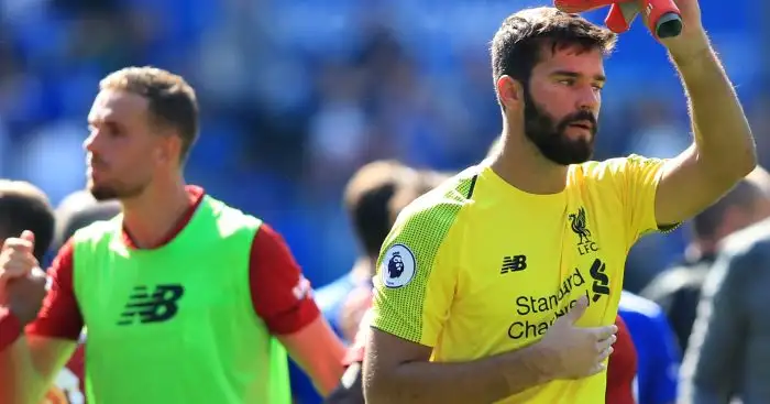 Liverpool's Alisson Becker suffers shoulder injury, out of Brazil