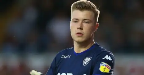 Leeds goalkeeper reveals details about battle for his services