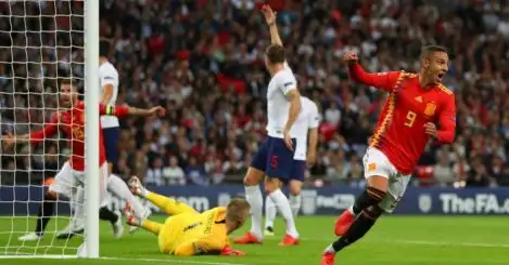 Slick Spain sink England in Nations League as Luke Shaw is stretchered off