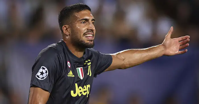 VALENCIA, SPAIN - SEPTEMBER 19: Emre Can of Juventus reacts during the Group H match of the UEFA Champions League between Valencia and Juventus at Estadio Mestalla on September 19, 2018 in Valencia, Spain. (Photo by Manuel Queimadelos Alonso/Getty Images)