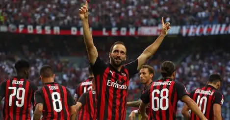 Chelsea move looks imminent as Milan leave Higuain out