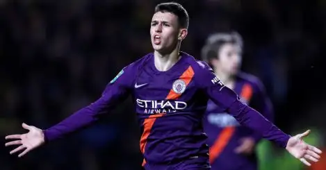 Foden gets first senior goal as Man City beat Oxford