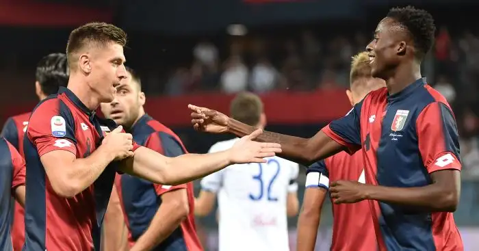 CM: Milan, Barcelona and Spurs want Genoa star but price is already €35m