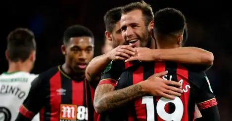 Cook strike sees Bournemouth progress in League Cup