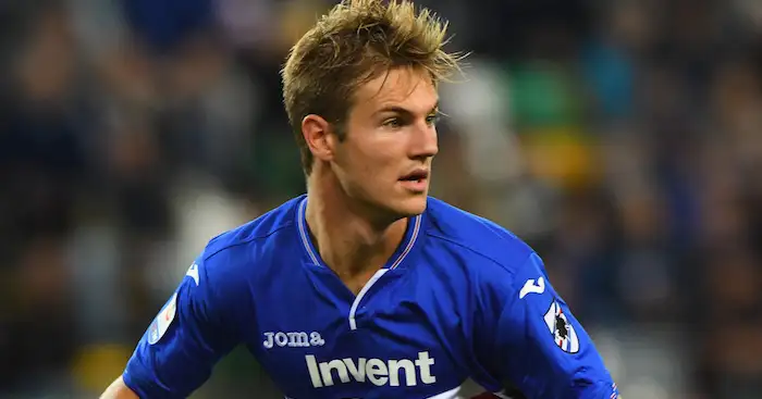 during the serie A match between Udinese and UC Sampdoria at Stadio Friuli on August 26, 2018 in Udine, Italy.