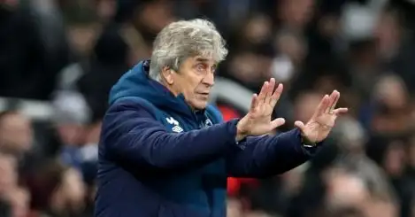 Manuel Pellegrini rules out January sale of West Ham star