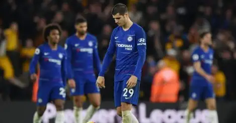Sarri’s striker admission could mean the end for Morata