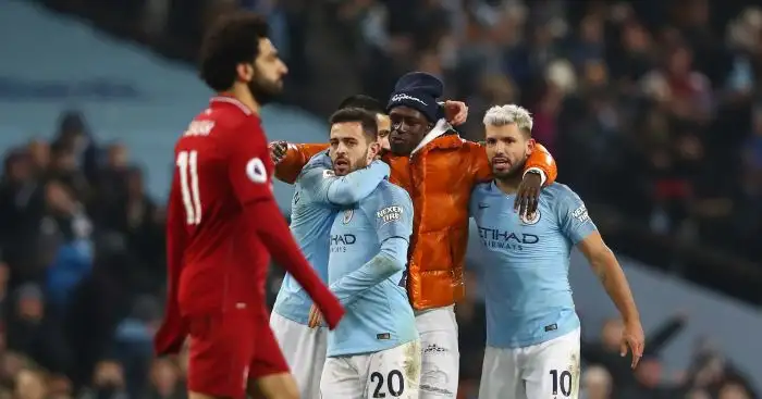 Kompany jokes about tackle on Mo Salah in win over Liverpool