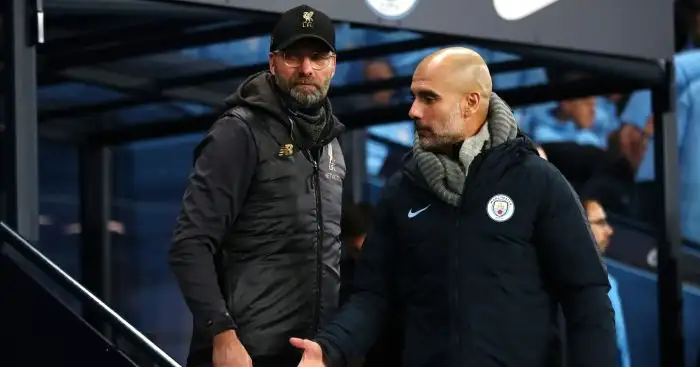 Jurgen Klopp; Pep Guardiola TEAMtalk