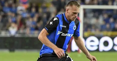 BRUGGE, BELGIUM - JULY 26: Bjorn Engels from Club Brugge in action during the Champions League Third Round Qualifier First Leg match between Club Brugge and Istanbul Basaksehir at Jan Breydel Stadium on July 26, 2017 in Brugge, Belgium. (Photo by Andy Astfalck/Getty Images)