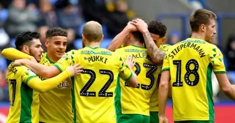 Norwich go top of the Championship as they maul Bolton