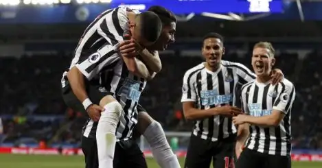 Newcastle on the brink of safety after win at Leicester