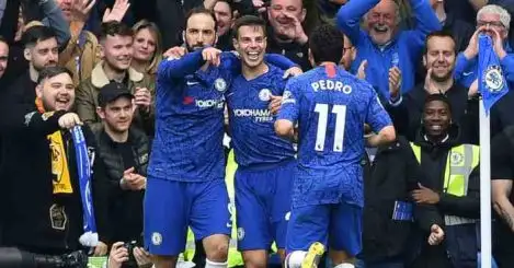 Higuain’s wonderful finish helps Chelsea thrash Watford